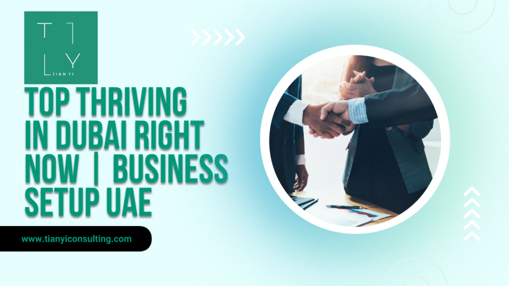 Top thriving Industries in Dubai