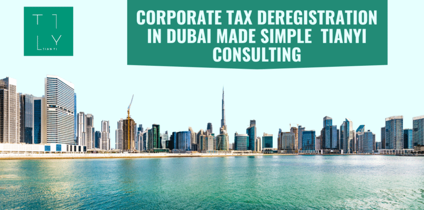 Corporate Tax Deregistration in Dubai