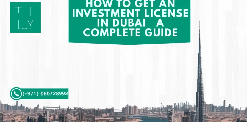 Investment License in Dubai